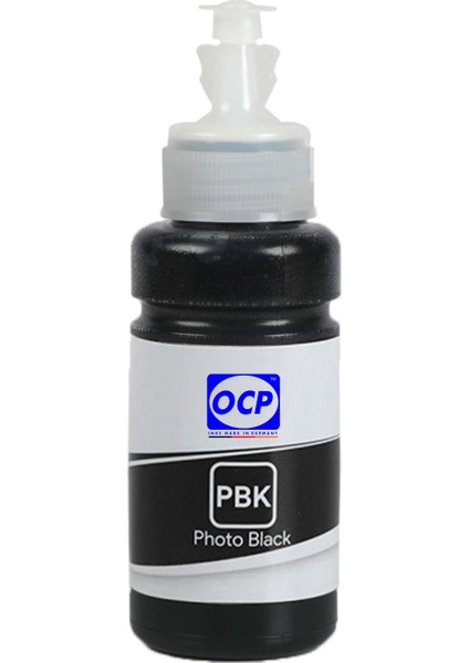 EcoTank ET-7750 Yazıcı Uyumlu Mürekkep 70ml PBK Dye-Foto Siyah