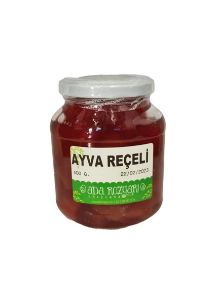 Ada Rüzgarı Gökçeada Ayva Reçeli 400 gr