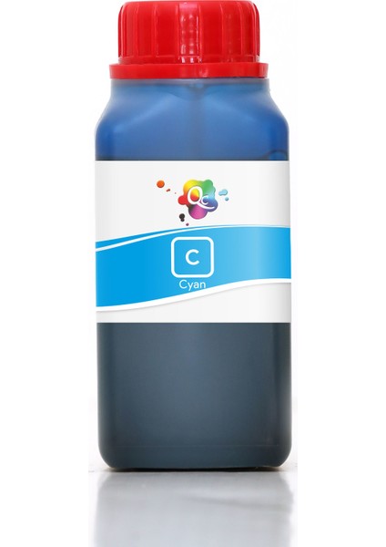 Photosmart B110e Wireless e-All-in-One Serisi Yazıcı Uyumlu Kartuş Mürekkebi PRO 250ml C Dye-Mavi