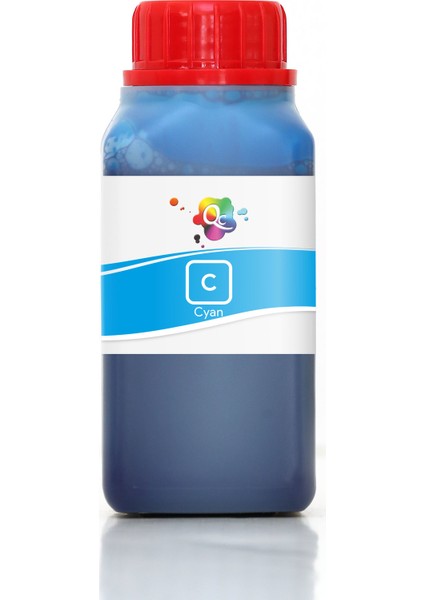 Officejet Pro 8636 Yazıcı Uyumlu Kartuş Mürekkebi PRO 250ml C Pigment-Mavi