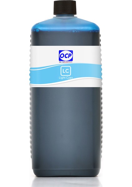 Stylus Photo TX820FWD Yazıcı Uyumlu Kartuş Mürekkebi 1000ml LC Dye-Açık Mavi