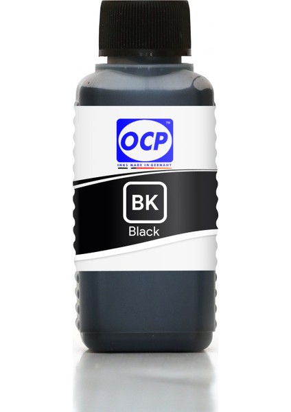 L6170 Yazıcı Uyumlu Mürekkep 100ml BK Dye-Siyah