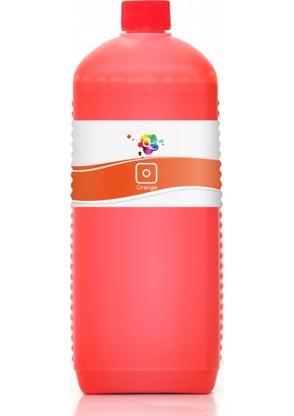 Pro 7900 Yazıcı Uyumlu Kartuş Mürekkebi PRO 1000ml O Pigment-Turuncu