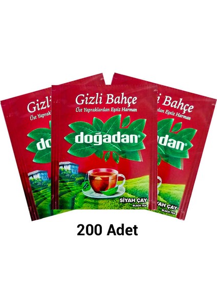 Gizli Bahçe Bardak Poşet Çay 100'lü x 2