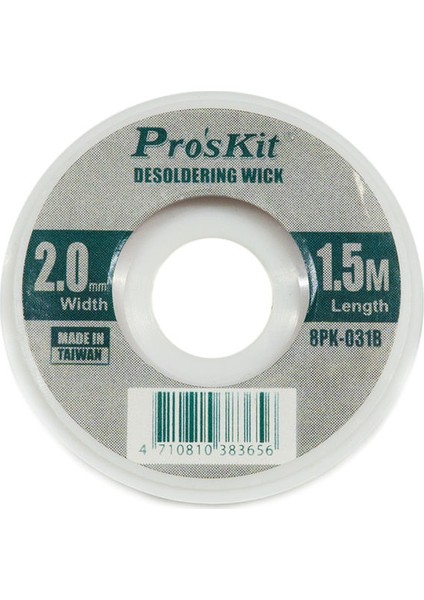 8PK-031B Lehim Sökme Fitili