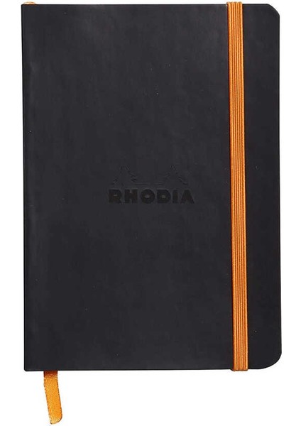A6 Yumuşak Kapak Noktalı Defter Siyah