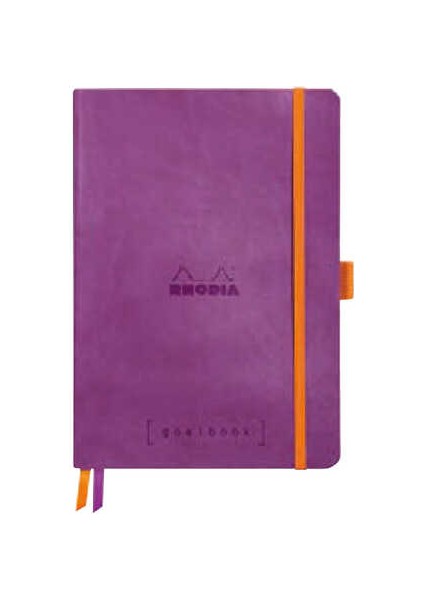 A6 Yumuşak Kapak Dot Defter Violet