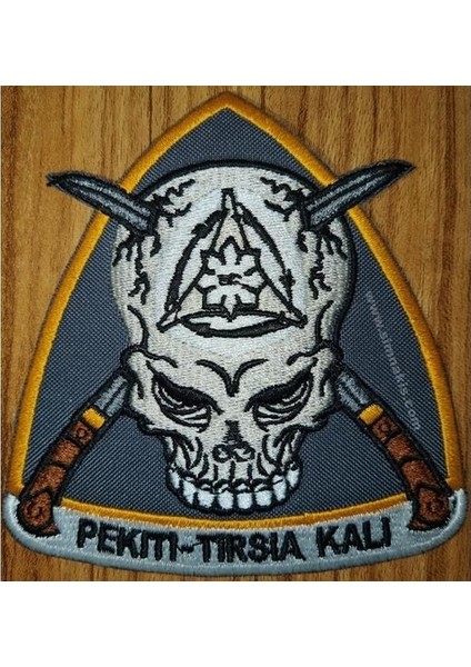 Pekıtı Tırsıa Kalı Nakış Işleme Arma Patch Peç