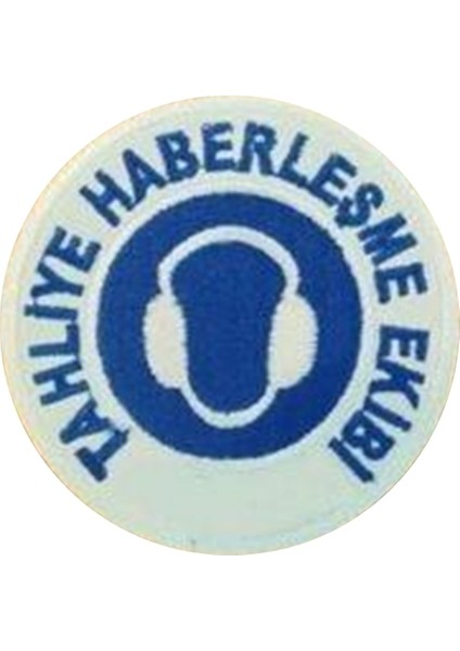Iş Güvenliği Tahliye Nakış Işleme Arma Patch Peç