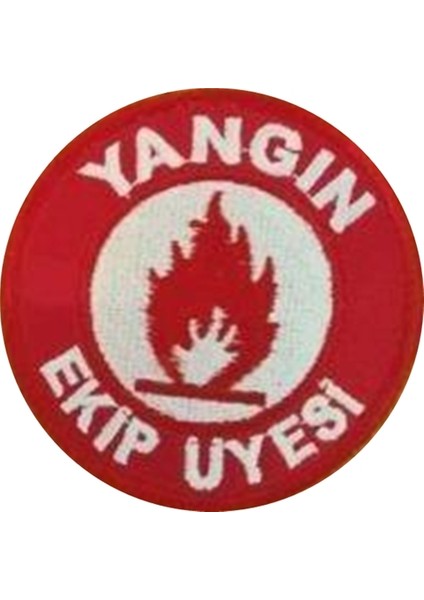 Sim Nakış Iş Güvenliği Yangın Nakış Işleme Arma Patch Peç