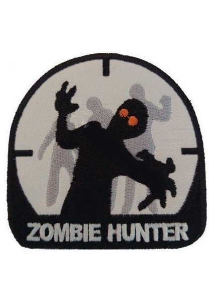 Zombie Hunter Zombi Nakış Işleme Arma Patch Peç