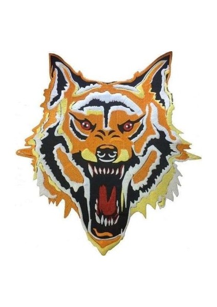 Kurt Çakal Nakış Işleme Arma Patch Peç