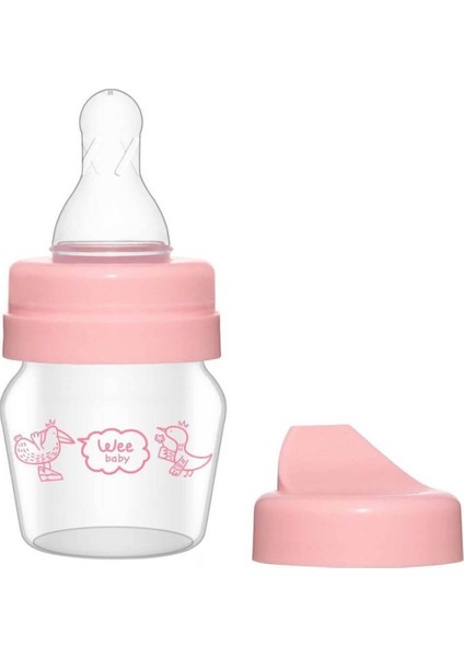 792 Mini Cam Alıştırma Bardağı Seti 30 ml Pembe