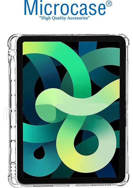 Apple iPad Pro 11 2021 Soft Tpu Kalem Koymalı Silikon Kılıf - Şeffaf modelleri