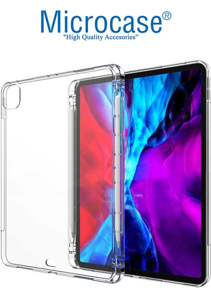 Apple iPad Pro 11 2021 Soft Tpu Kalem Koymalı Silikon Kılıf - Şeffaf fırsatları