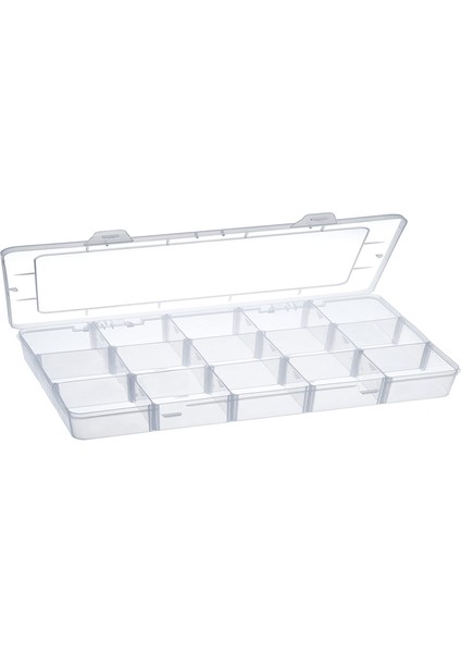 15 Bölmeli Ayarlanabilir Organizer Plastik Kutu 3 Adet fiyatları