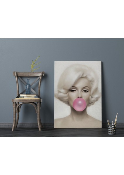 Gift Marilyn Monroe Tasarımlı Kanvas Tablo 70X100CM-2