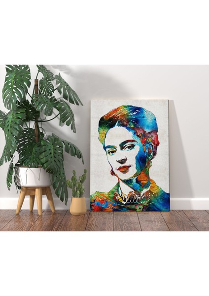 Gift Frida Kahlo Tasarımlı Kanvas Tablo 70X100CM-2