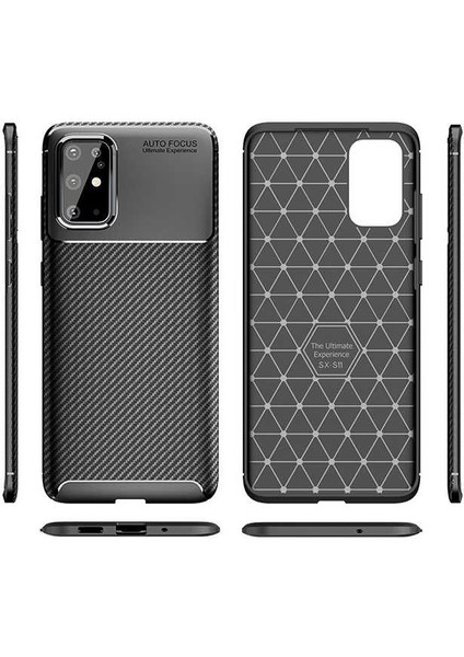Galaxy S20 Plus Kılıf Zore Negro Silikon Lacivert modelleri
