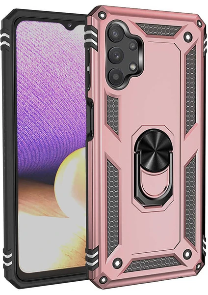 Case 4U Samsung Galaxy A32 4G Kılıf Vega Silikon Rose - Gold