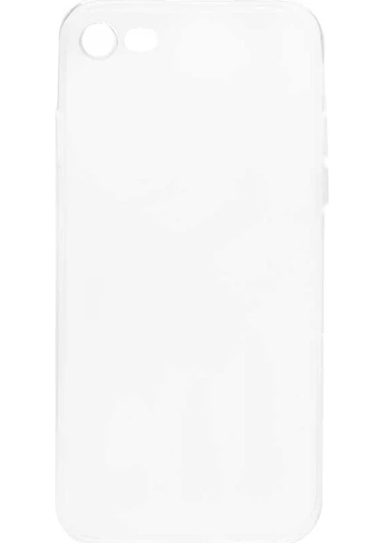 Case 4U Apple iPhone SE 2020 Kılıf A+ Şeffaf Lüx Süper Yumuşak 0.3mm Ince Slim Silikon