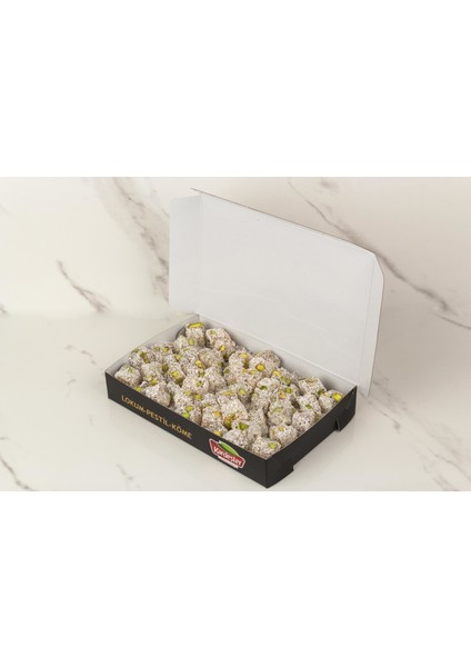 Çifte Kavrulmuş Antep Fıstıklı Kuş Lokum (Mini) 500 gr modelleri