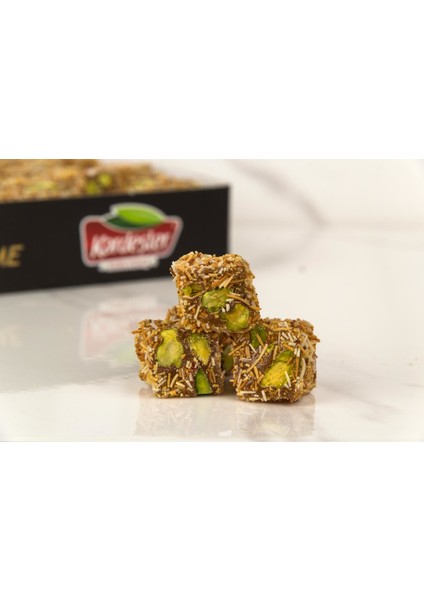 Kadayıflı Antep Fıstıklı Kuş Lokum (Mini) 500 gr
