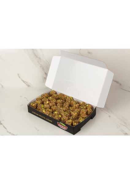 Kadayıflı Antep Fıstıklı Kuş Lokum (Mini) 500 gr