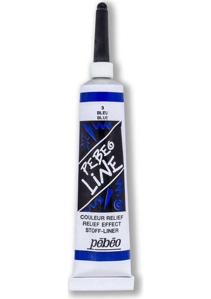 Line Kumaş Boya 20 ml Tüp 03 Mavi