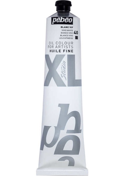 Huile Fine Xl Yağlı Boya 200 ml 40 Canlı Beyaz