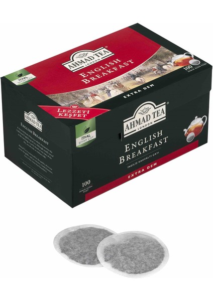 Ahmad Tea Ahmad Englısh Breakfast Demlik Poşet 100X3.2 Gr.