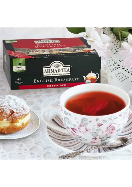 Ahmad Tea Ahmad Englısh Breakfast Demlik Poşet 48X3.2 Gr.