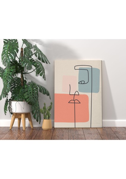 Gift Picasso Style Tasarımlı Kanvas Tablo 70X100CM-7