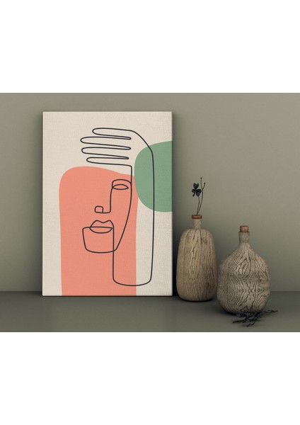 Gift Picasso Style Tasarımlı Kanvas Tablo 30X50CM-5