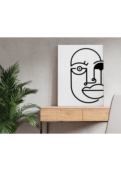 Gift Picasso Style Tasarımlı Kanvas Tablo 50X70CM-3