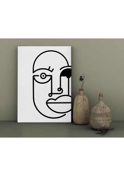 Gift Picasso Style Tasarımlı Kanvas Tablo 30X50CM-3