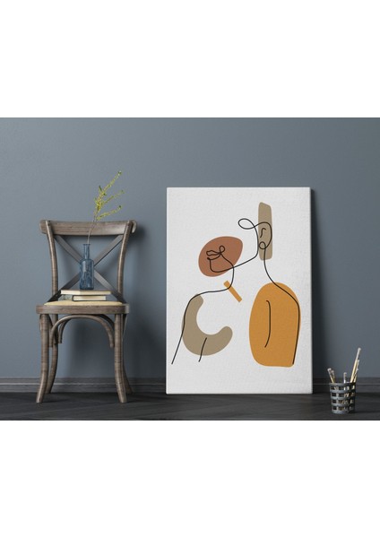 Gift Color And Human Tasarımlı Kanvas Tablo 70X100CM-2