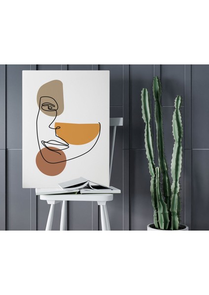 Gift Color And Human Tasarımlı Kanvas Tablo 50X70CM-1