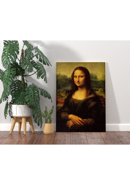 Gift Mona Lisa Tasarımlı Kanvas Tablo 70X100CM-1