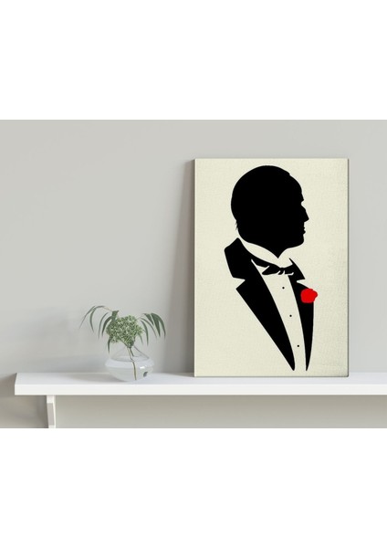 Gift The Godfather Tasarımlı Kanvas Tablo 30X50CM-2