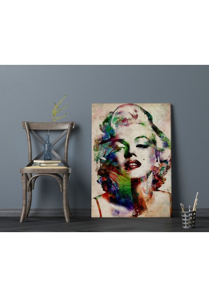Gift Marilyn Monroe Tasarımlı Kanvas Tablo 70X100CM-1