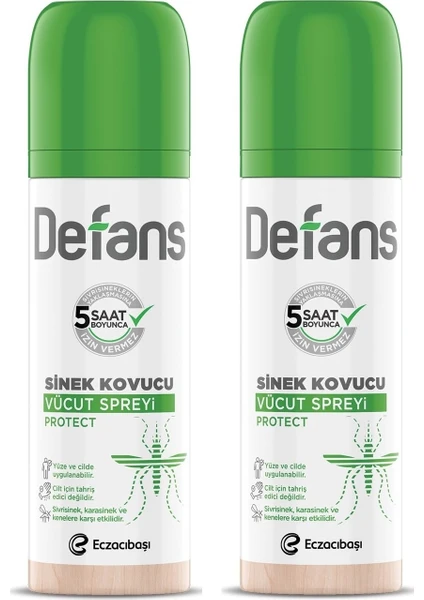 Protect Sinek Kovucu Vücut Spreyi 100 ml x 2'li