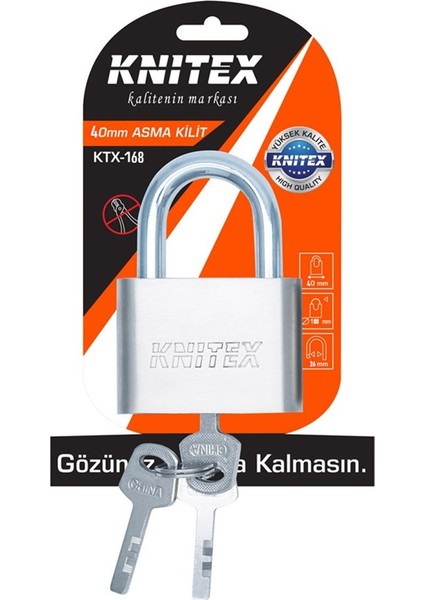 40 mm Asma Kilit KTX-168