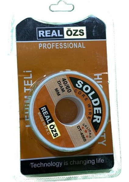 Real Ozs Professıonal Lehim Teli OZS-8852