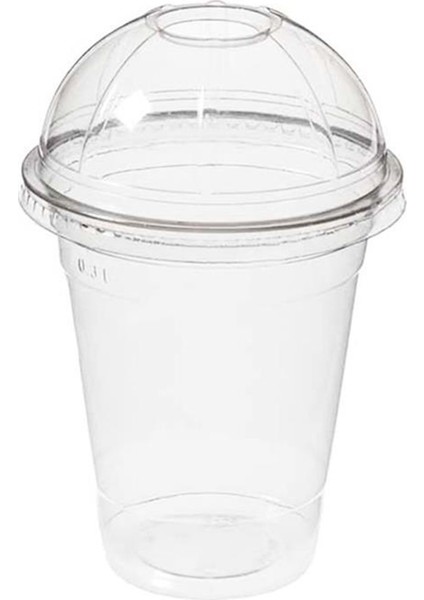 Pet Bardak 95/300 ml Limonata Milkshake Bardağı 50'li