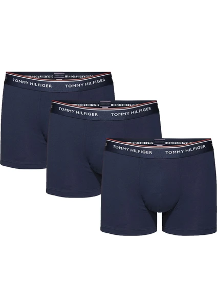 Tommy Hilfiger Erkek 3 Lü Boxer 1U87903841-409