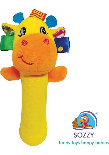 Toys Çıngıraklı Sıksık Zürafa - SZY159