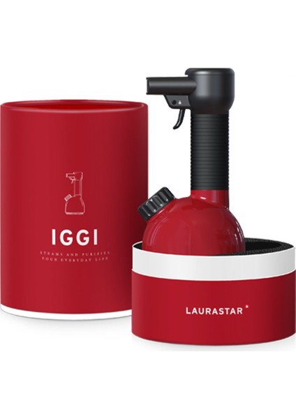Iggı Hijyenik Buharlı Düzleştirici (Steamer) - Kırmızı