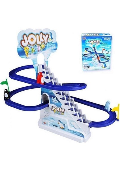 Jolly Çılgın Merdivenli Pilli Oyuncak Seti