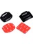 8'li Xiaomi Aksiyon Kamera Aksesuarları İçin Gopro Hero İçin Düz Kavisli Dağı Seti Sticker 3 m Yapışkan (Yurt Dışından) 4